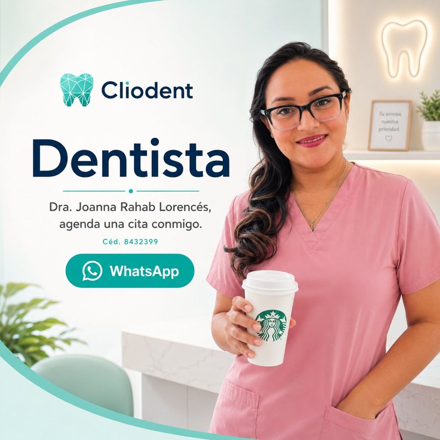 Cliodent Adultos — post: Dra. Joanna Rahab Lorencés, agenda una cita