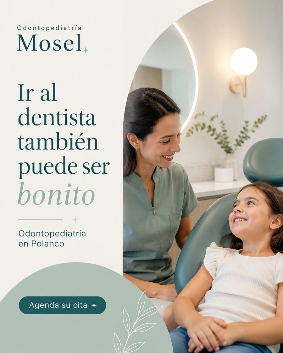 Mosel — poster: Ir al dentista también puede ser bonito